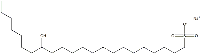 15-Hydroxydocosane-1-sulfonic acid sodium salt|