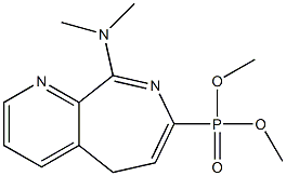 [9-(Dimethylamino)-5H-pyrido[2,3-c]azepin-7-yl]phosphonic acid dimethyl ester