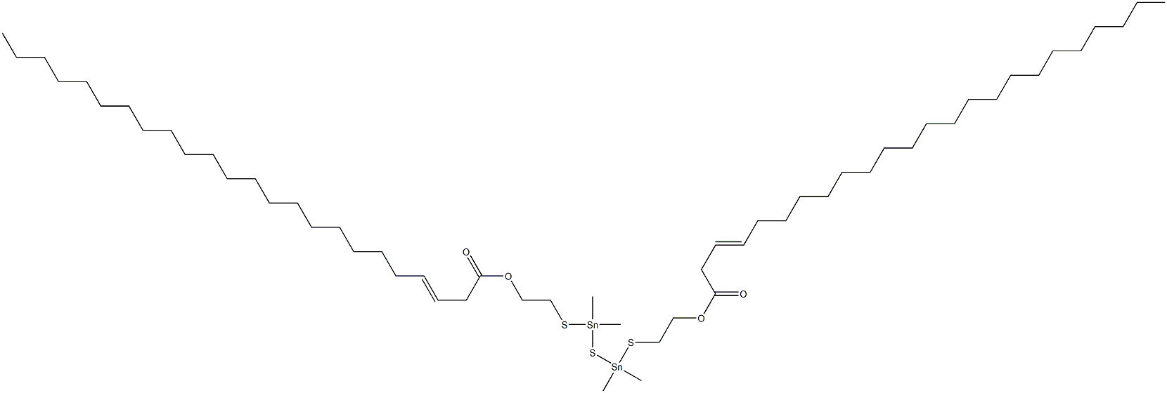  Bis[dimethyl[[2-(2-tricosenylcarbonyloxy)ethyl]thio]stannyl] sulfide