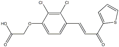 [2,3-Dichloro-4-[2-(2-thienylcarbonyl)vinyl]phenoxy]acetic acid