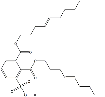 3-(Potassiosulfo)phthalic acid di(4-nonenyl) ester