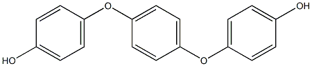 4,4'-[1,4-Phenylenebis(oxy)]bisphenol Struktur
