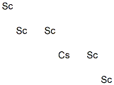 Pentascandium cesium 结构式