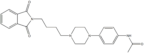 N-[4-[4-(4-Acetylaminophenyl)-1-piperazinyl]butyl]phthalimide