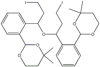 [2-(4,4-Dimethyl-1,3-dioxan-2-yl)phenyl](3-iodopropyl) ether Struktur