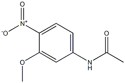 3'-Methoxy-4'-nitroacetanilide,,结构式