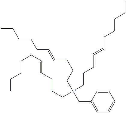 Tri(4-decenyl)benzylaminium