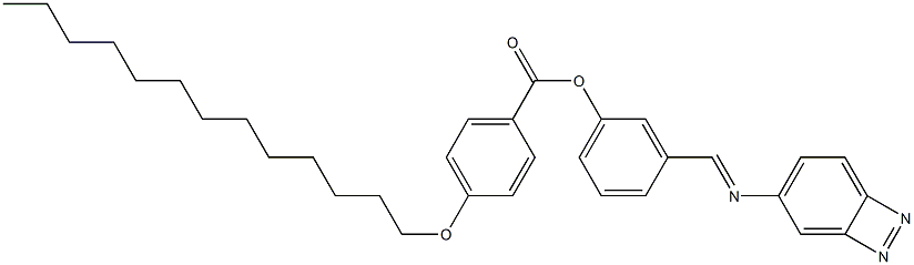 4-(Tridecyloxy)benzoic acid 3-[(azobenzen-4-yl)iminomethyl]phenyl ester