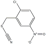 2-Chloro-5-nitrobenzyl thiocyanate Structure