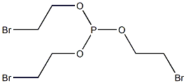 Phosphorous acid tris(2-bromoethyl) ester Structure