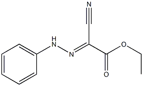 (2-Phenylhydrazono)cyanoacetic acid ethyl ester Struktur