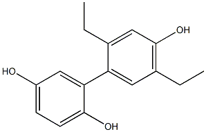 2',5'-Diethyl-1,1'-biphenyl-2,4',5-triol