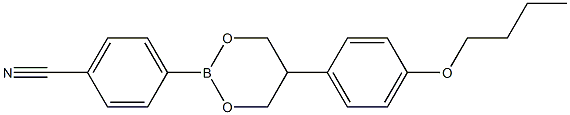 2-(4-Cyanophenyl)-5-(4-butoxyphenyl)-1,3,2-dioxaborinane