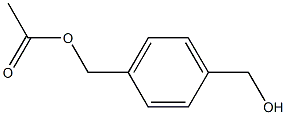 4-(Acetoxymethyl)benzyl alcohol,,结构式