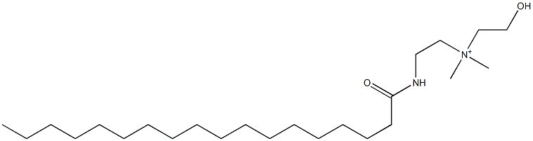  2-Hydroxy-N,N-dimethyl-N-[2-[(1-oxooctadecyl)amino]ethyl]ethanaminium