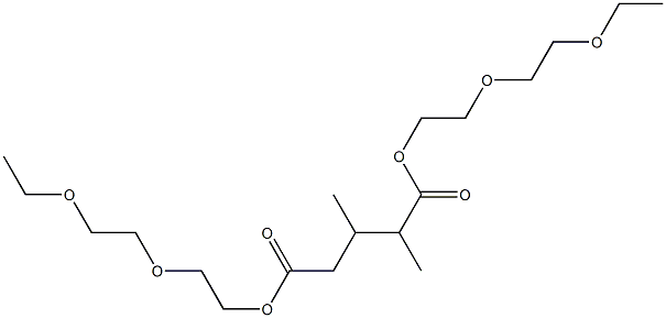 2,3-Dimethylglutaric acid bis[2-(2-ethoxyethoxy)ethyl] ester