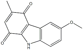 6-Methoxy-3-methyl-9H-carbazole-1,4-dione