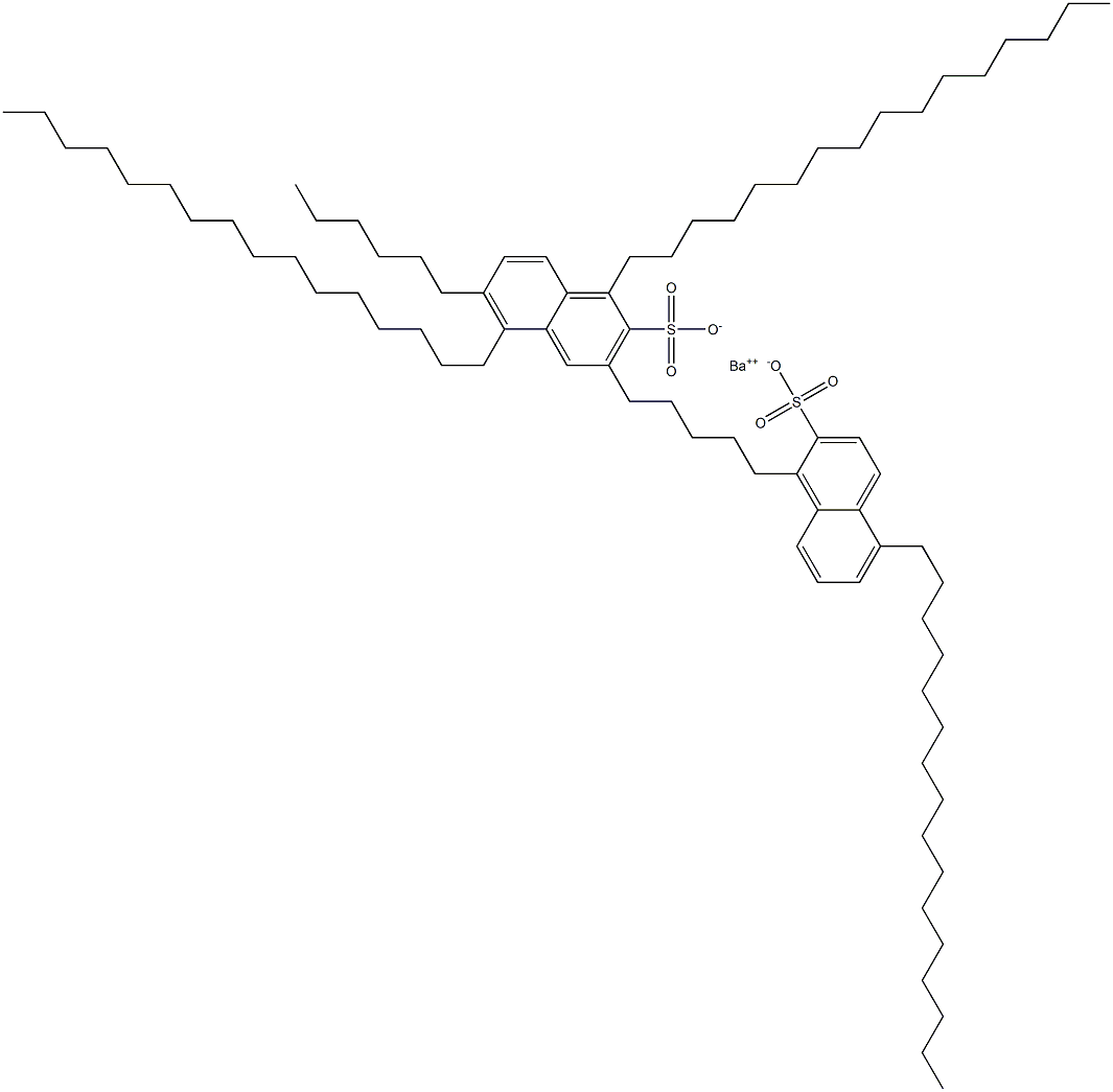 Bis(1,5-dihexadecyl-2-naphthalenesulfonic acid)barium salt