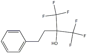 1,1,1-Trifluoro-2-(trifluoromethyl)-4-phenyl-2-butanol 结构式