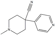  1-Methyl-4-(4-pyridyl)piperidine-4-carbonitrile