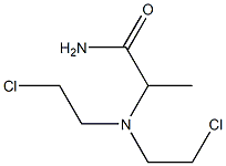 2-[Bis(2-chloroethyl)amino]propionamide