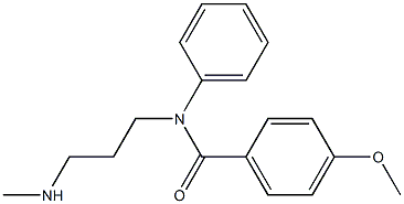  4-Methoxy-N-phenyl-N-[3-(methylamino)propyl]benzamide