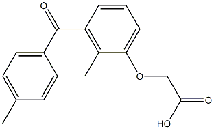3-(p-Methylbenzoyl)-2-methylphenoxyacetic acid