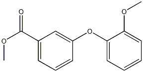  3-(2-Methoxyphenoxy)benzoic acid methyl ester
