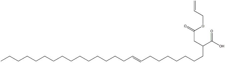 2-(8-Tetracosenyl)succinic acid 1-hydrogen 4-allyl ester Structure