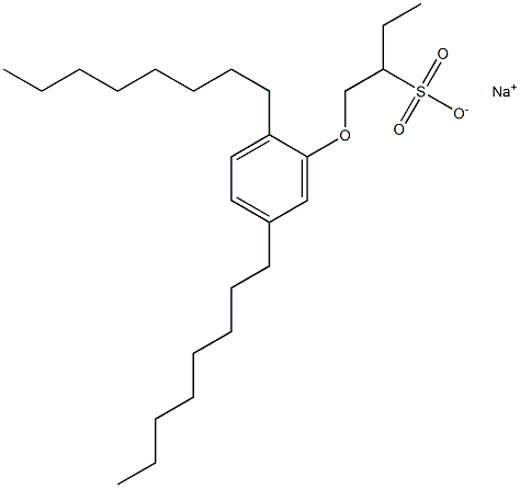  1-(2,5-Dioctylphenoxy)butane-2-sulfonic acid sodium salt