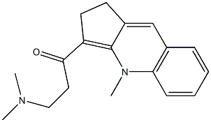  1,2-Dihydro-3-(3-dimethylaminopropionyl)-4-methyl-4H-cyclopenta[b]quinoline