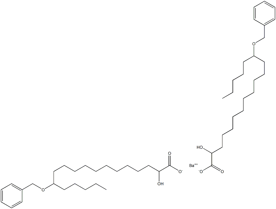 Bis(13-benzyloxy-2-hydroxystearic acid)barium salt