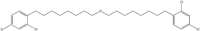 2,4-Dichlorophenyloctyl ether 结构式