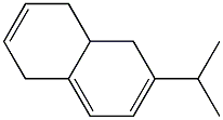 1,4,4a,5-Tetrahydro-6-isopropylnaphthalene Structure