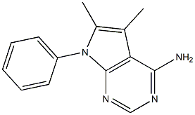 4-Amino-5,6-dimethyl-7-phenyl-7H-pyrrolo[2,3-d]pyrimidine