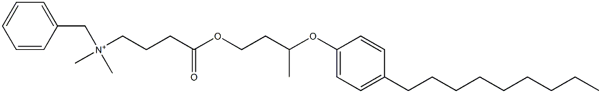 N,N-Dimethyl-N-benzyl-N-[3-[[3-(4-nonylphenyloxy)butyl]oxycarbonyl]propyl]aminium