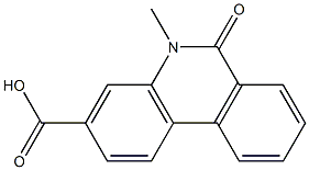 5,6-Dihydro-5-methyl-6-oxophenanthridine-3-carboxylic acid