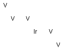 Pentavanadium iridium Structure