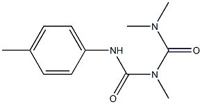 1-(4-メチルフェニル)-3-メチル-5,5-ジメチルビウレト 化学構造式