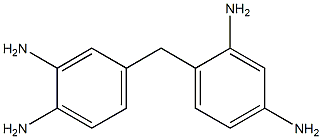 4-[(2,4-Diaminophenyl)methyl]-1,2-benzenediamine Structure