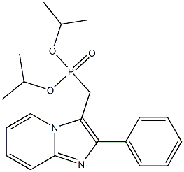 (2-Phenylimidazo[1,2-a]pyridin-3-yl)methylphosphonic acid diisopropyl ester