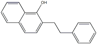2-(2-Phenylethyl)naphthalen-1-ol Structure