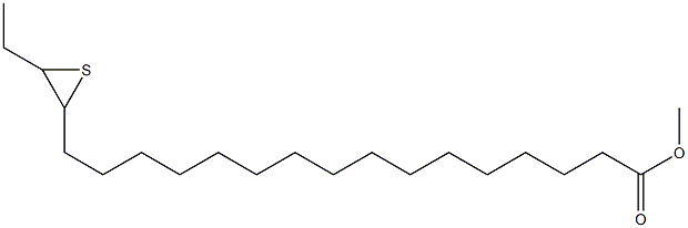 17,18-Epithioicosanoic acid methyl ester Structure