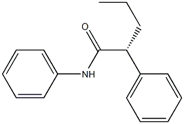 [R,(-)]-2,N-Diphenylvaleramide,,结构式