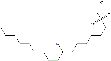 7-Hydroxyhexadecane-1-sulfonic acid potassium salt