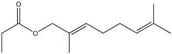 Propionic acid 2,7-dimethyl-2,6-octadienyl ester|