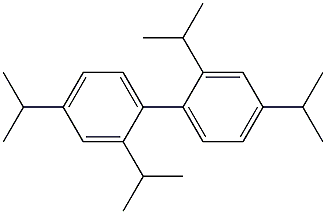 2,4,2',4'-Tetraisopropyl-1,1'-biphenyl Structure