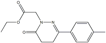 3-(4-Methylphenyl)-5,6-dihydro-6-oxopyridazine-1(4H)-acetic acid ethyl ester