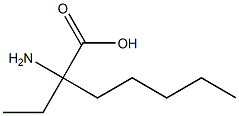 2-Amino-2-ethylheptanoic acid Structure