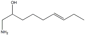 1-Amino-6-nonen-2-ol Structure